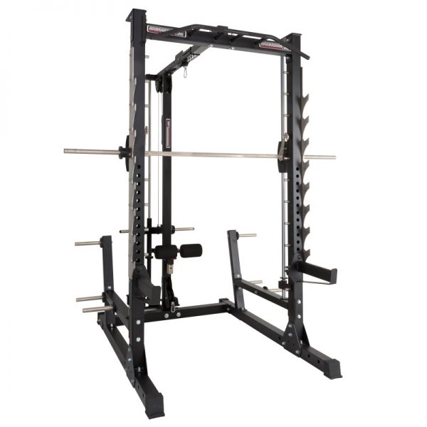Barbarian smith machine + lat pulley