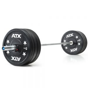 ATX Gym Bumper Plate Halterset 120 kg