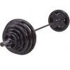 Body-Solid Halterset 140 kg Rubber