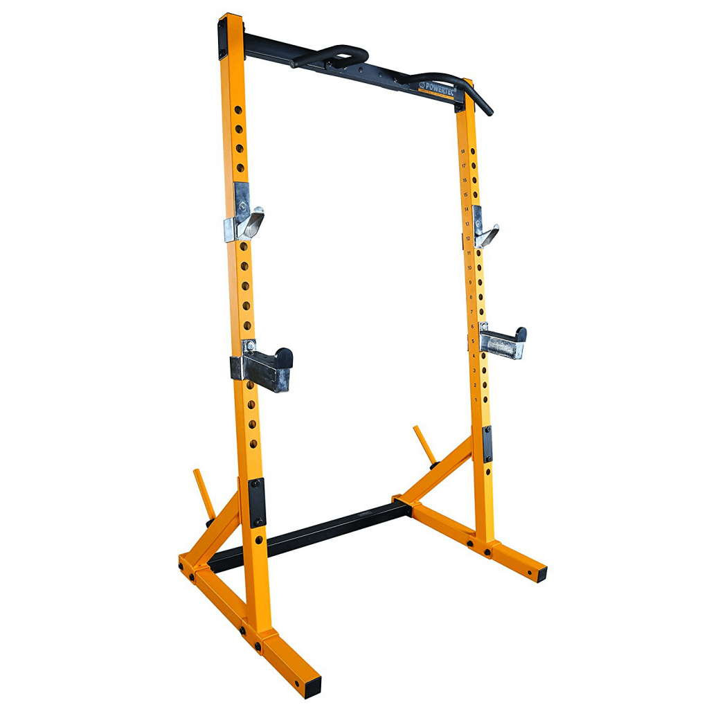Powertec WB-HR Half Rack Geel • Menspower.nl